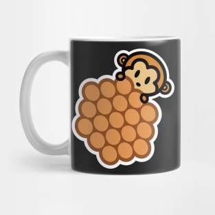 Monkey Egg Puffs Waffles Bambu Brand Mug